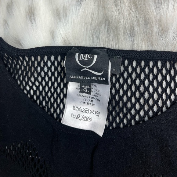 *SOLD * Alexander McQueen Mesh top - Picture 2 of 3